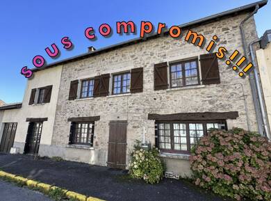 Maison à vendre 65 400 € 7 pièces 5 chambres 144 m² Ladignac le Long 87500