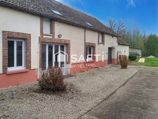 Maison à vendre 176 500 € 5 pièces 2 chambres 118 m² 593 m² de terrain Connantre 51230