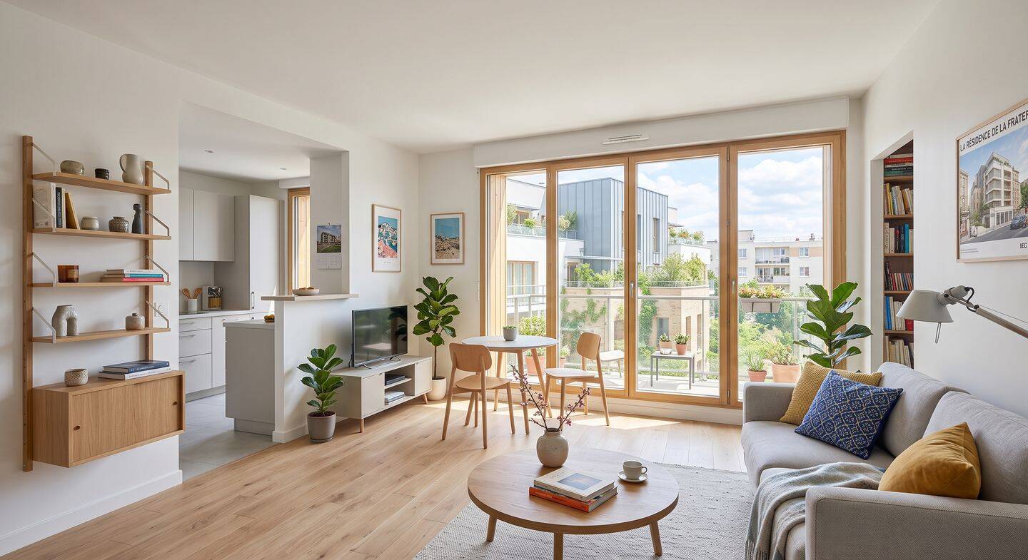 Appartement 2 pièces 44 m² · à Montreuil · 44 m² · 201 000 €