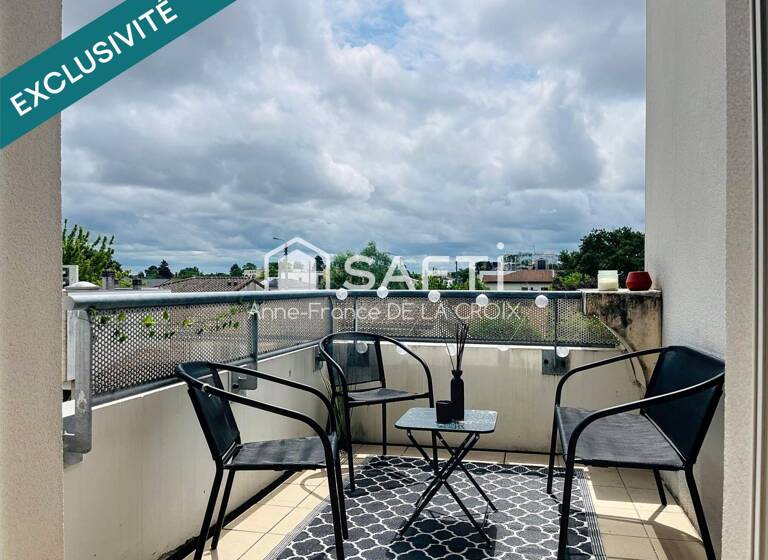 Appartement à vendre 195 000 € 2 pièces 1<br/>chambre 49 m²<br/>superficie 2/3<br/>étage Capeyron Merignac 33700