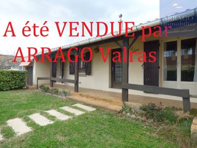 Maison de plain-pied à vendre 250 € 4 pièces 3 chambres 88 m² 475 m² de terrain Cers 34420