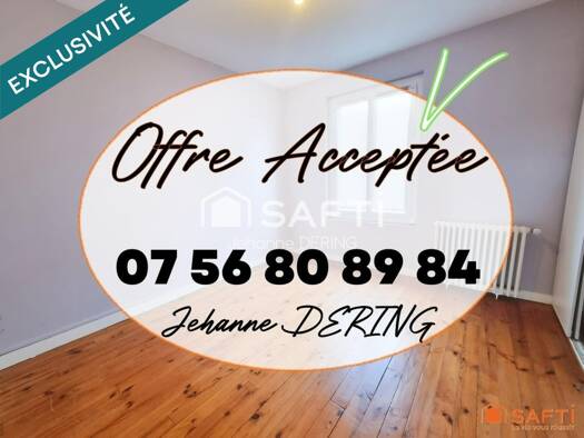 Maison de ville à vendre 156 500 € 3 pièces 2 chambres 52 m² 135 m² de terrain Petit Caporal Saint-Nazaire 44600