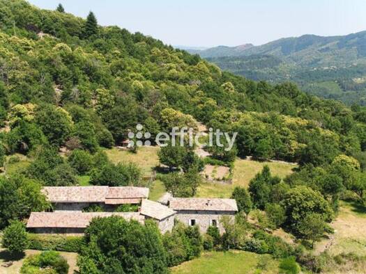 Maison à vendre 679 000 € 11 pièces 8 chambres 300 m² 45 000 m² de terrain Vals-les-Bains 07600