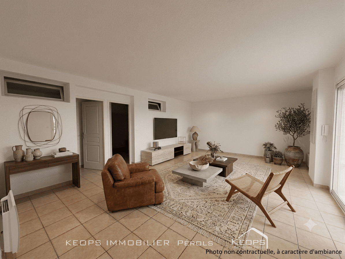 Appartement 3 pièces 66 m² · à Pérols · 66,4 m² · 817 €
