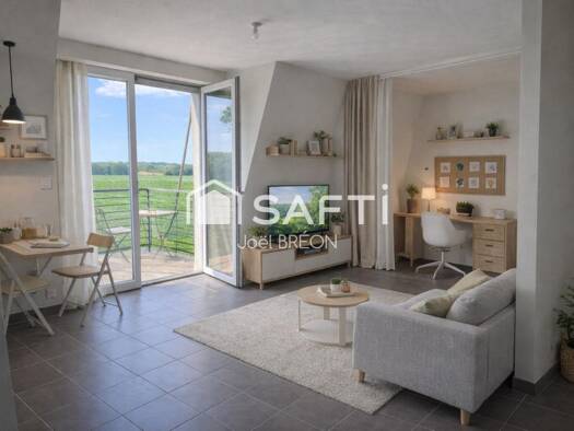 Appartement à vendre 95 000 € 2 pièces 1 chambre 38 m² Le Chapitre Bihorel 76420