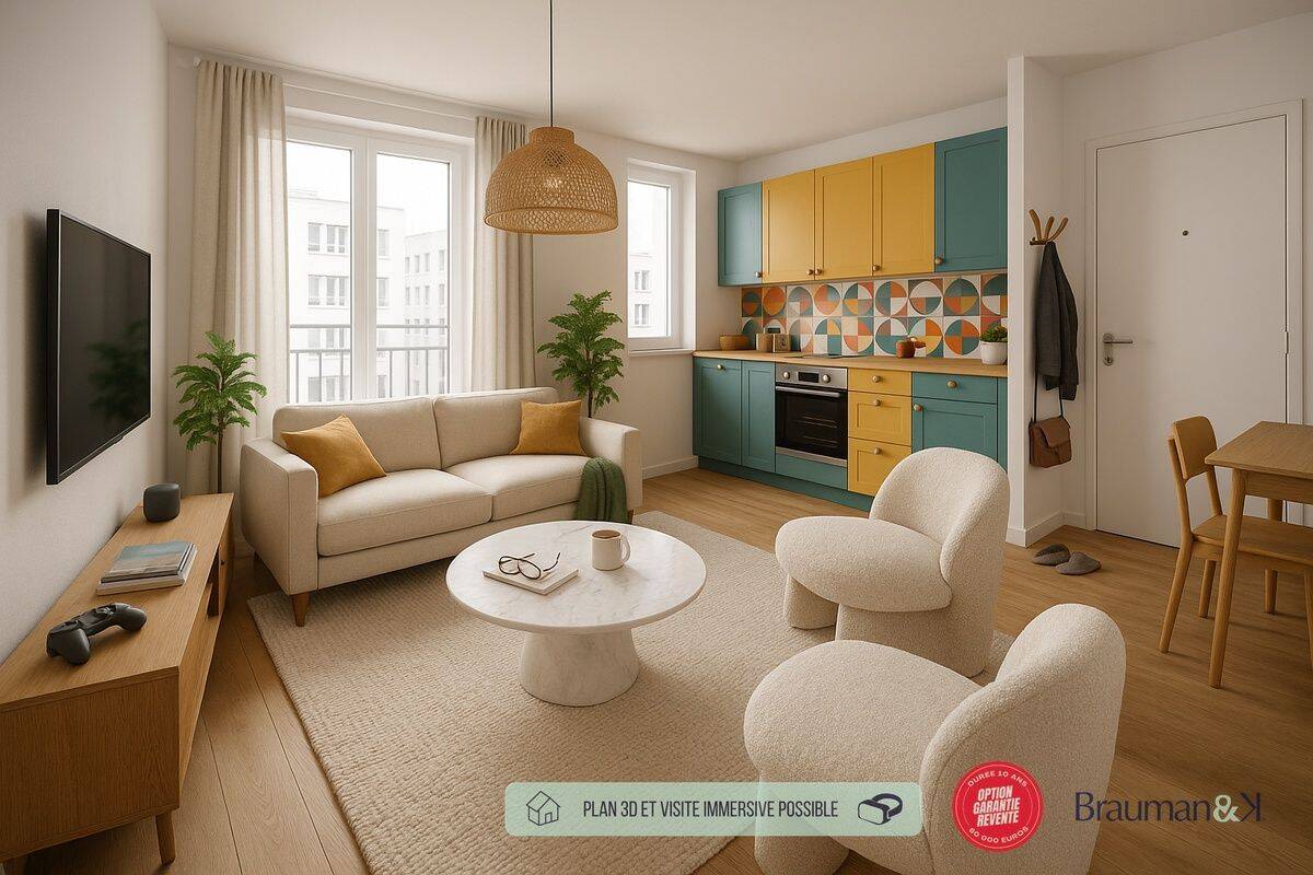 Appartement 1 pièce 27 m² · à Bordeaux · 27 m² · 169 000 €