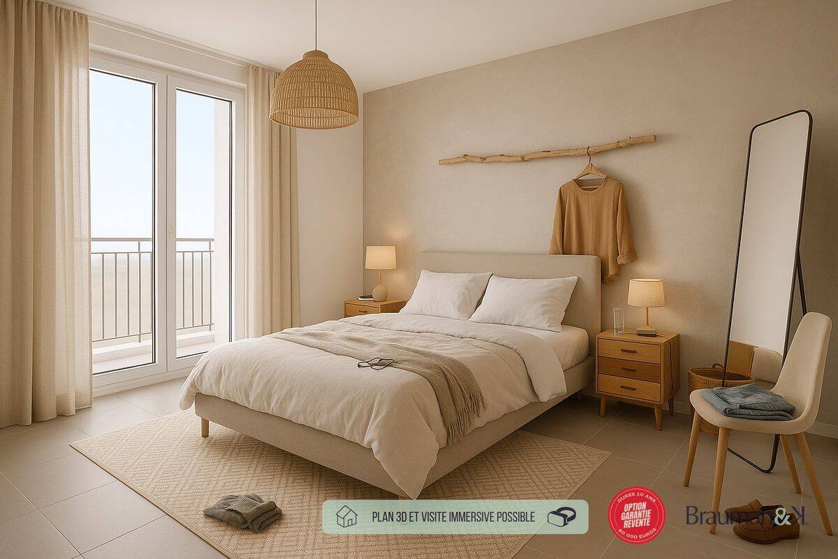 Appartement 3 pièces 62 m² · à Challans · 62 m² · 272 000 €