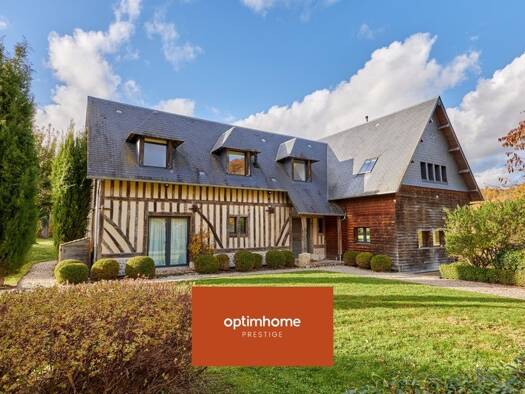 Maison à vendre 1 240 000 € 6 pièces 4 chambres 264 m² 19 534 m² de terrain Pont-l'Évêque 14130