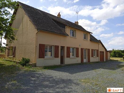 Maison à vendre 146 000 € 6 pièces 4 chambres 125 m² 5 700 m² de terrain Fresnay-sur-Sarthe 72130