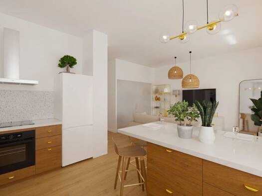 Appartement à vendre 298 000 € 3 pièces 2 chambres 55 m² 2ème étage Lodi Marseille 6ème arrondissement 13006