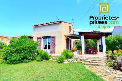 Maison en viager occupé Bouquet 112 500 € 6 pièces 4 chambres 127 m² 924 m² de terrain Entre-Vignes 34400