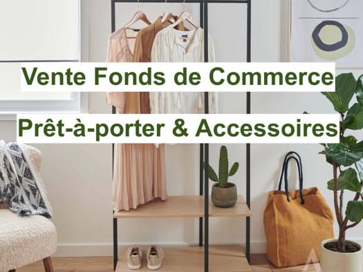 Pret-à-Porter à vendre Fonds de commerce 31 000 € 64 m² de surface de vente Centre Ville-Quartiers Nord et Ouest Montaigu-Vendée 85600