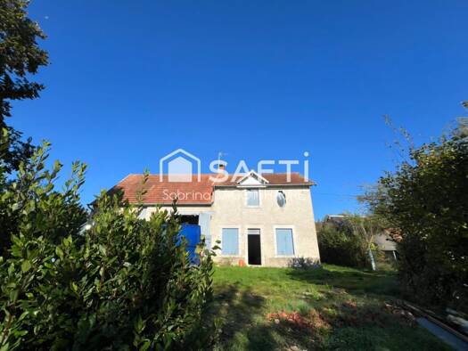 Maison à vendre 50 000 € 2 pièces 2 chambres 80 m² 912 m² de terrain Chezal-Benoît 18160