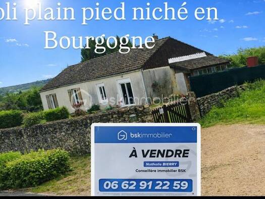 Maison à vendre 120 000 € 6 pièces 4 chambres 100 m² 1 049 m² de terrain Montréal 89420