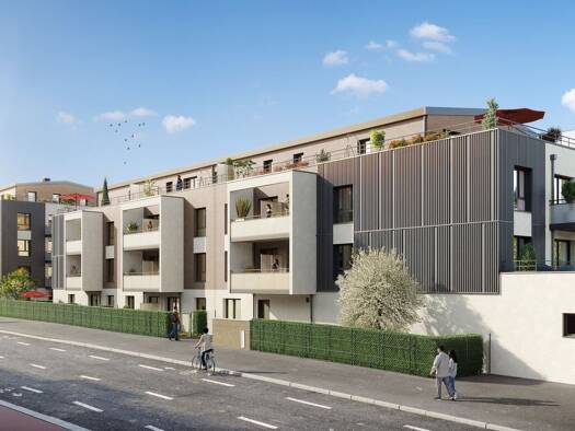 Appartement à vendre - neuf 209 000 € 3 pièces 2 chambres 56,3 m² dès le 30/09/2028 Vallée Barrey-Piscine-Madelaine Mondeville 14120