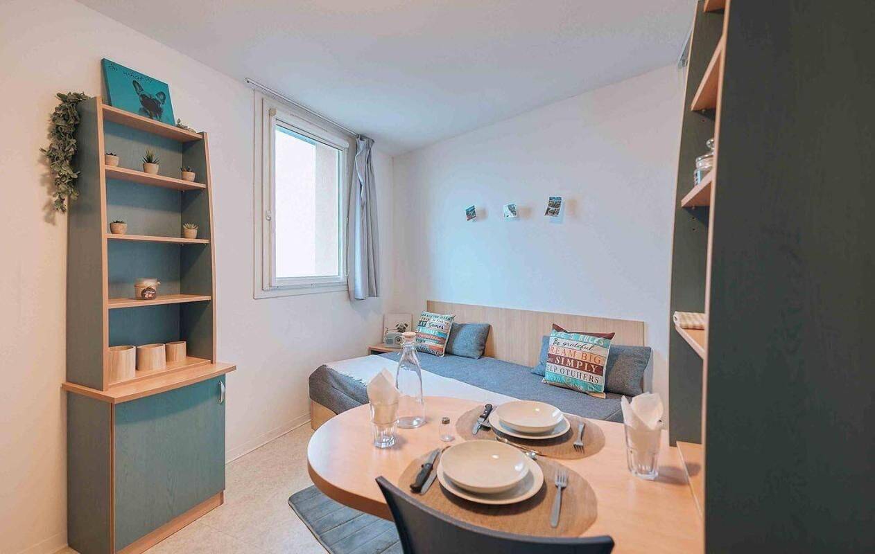 Appartement 1 pièce 19 m² · à Clermont-Ferrand · 19 m² · 525 €