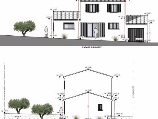 Terrain avec maison neuve à vendre 329 000 € 4 pièces 3 chambres 93 m² 637 m² de terrain Caumont-sur-Durance 84510
