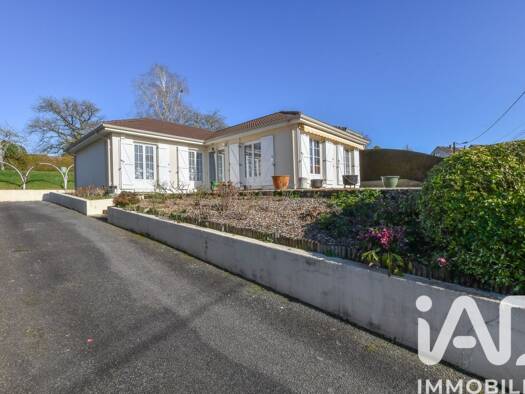 Maison de plain-pied à vendre 177 000 € 6 pièces 4 chambres 105 m² 902 m² de terrain Rive Droite Aixe-sur-Vienne 87700