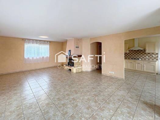 Maison de plain-pied à vendre 339 000 € 4 pièces 3 chambres 143 m² 963 m² de terrain Nord et Ouest Viriat 01440