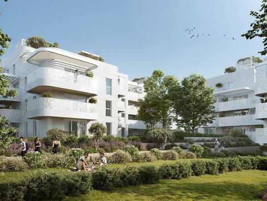 Appartement à vendre - neuf 309 000 € 3 pièces 2 chambres 56,8 m² dès le 30/09/2028 Saint Barnabé Marseille 12ème arrondissement 13012