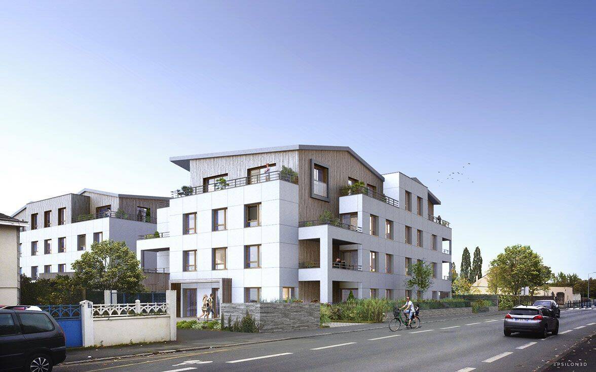 Appartement 3 pièces 60 m² · à Angers · 60 m² · 321 500 €