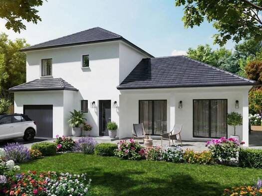 Terrain avec maison neuve à vendre 257 010 € 4 pièces 3 chambres 82 m² 2 423 m² de terrain Pesmes 70140