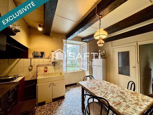 Maison à vendre 24 900 € 3 pièces 1 chambre 70 m² 200 m² de terrain Saint-Merd-la-Breuille 23100