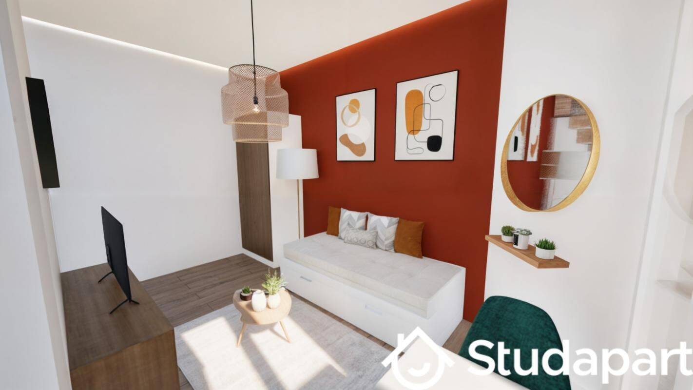 Appartement 1 pièce 22 m² · à Bordeaux · 22 m² · 660 €/mois