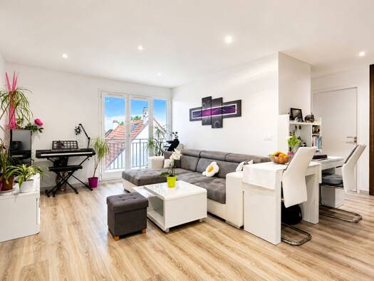 Appartement à vendre 249 500 € 3 pièces 2 chambres 56 m² Étage 1/4 Grenouillère-Marnois-Rive de Marne Noisy-le-Grand 93160