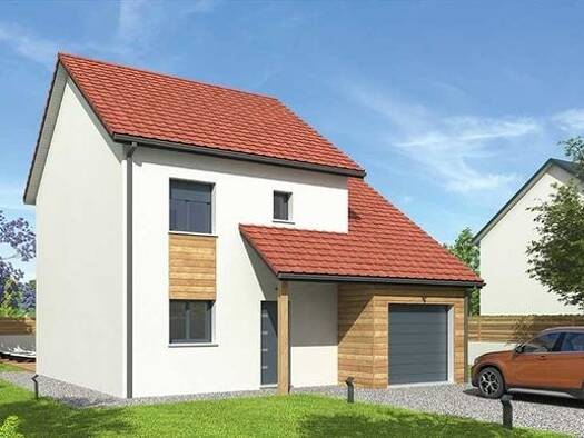 Terrain avec maison neuve à vendre 250 019 € 4 pièces 3 chambres 81 m² 500 m² de terrain Uzos 64110