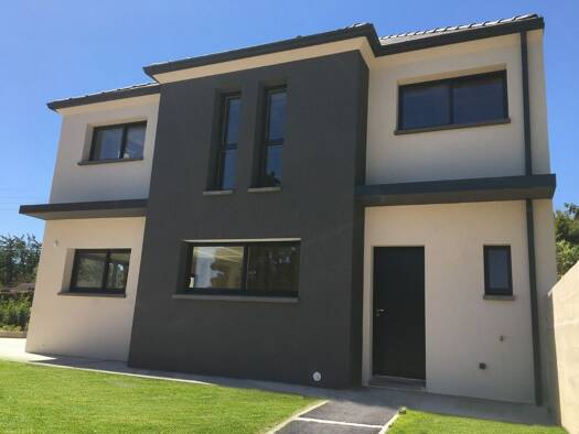 Terrain avec maison neuve à vendre 648 500 € 6 pièces 4 chambres 165 m² 490 m² de terrain Centre Ouest Palaiseau 91120