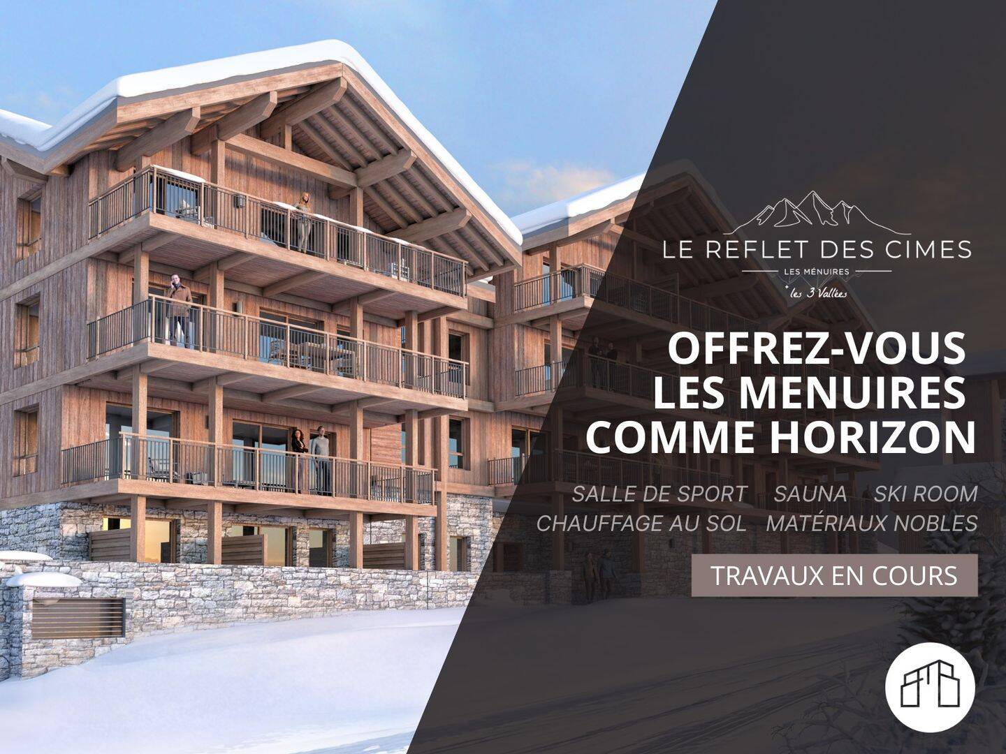 Appartement 5 pièces 154 m² · à Les Belleville · 154 m² · 1 899 000 €