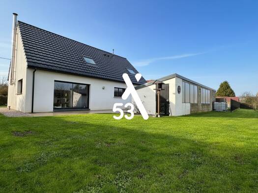 Maison à vendre 339 500 € 6 pièces 4 chambres 161,4 m² 934 m² de terrain Recques-sur-Hem 62890