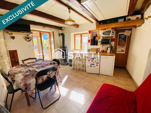 Maison à vendre 140 000 € 2 pièces 1 chambre 28 m² 32 m² de terrain La Grave 05320
