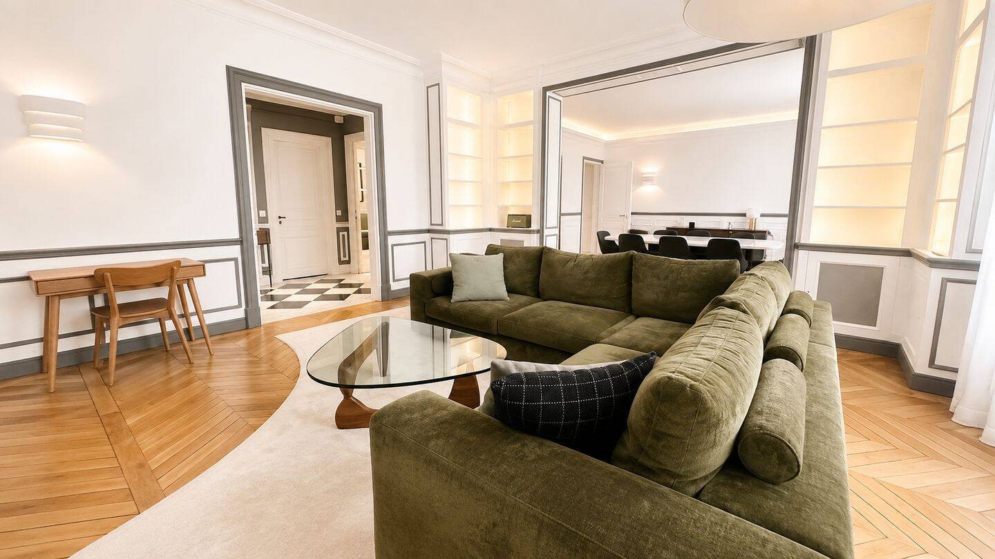 Appartement 6 pièces 222 m² · à Paris 16ème Arrondissement · 222 m² · 12 000 €/mois