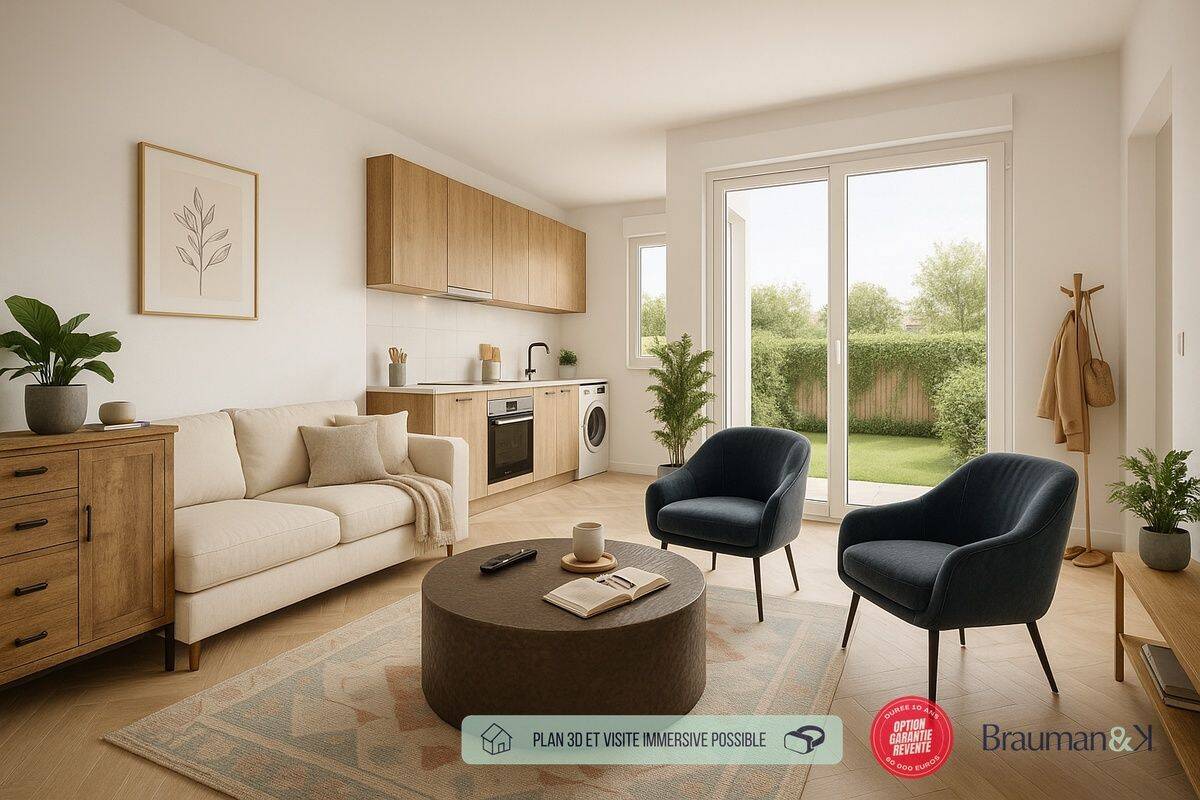Appartement 3 pièces 61 m² · à Amiens · 61 m² · 219 577 €