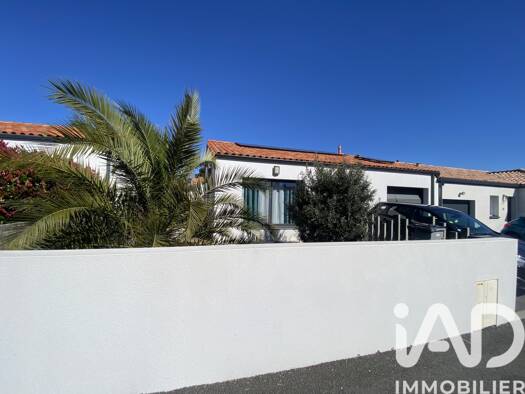 Maison de plain-pied à vendre 332 000 € 5 pièces 3 chambres 91 m² 283 m² de terrain Agglomeration-Nord Est Talmont-Saint-Hilaire 85440