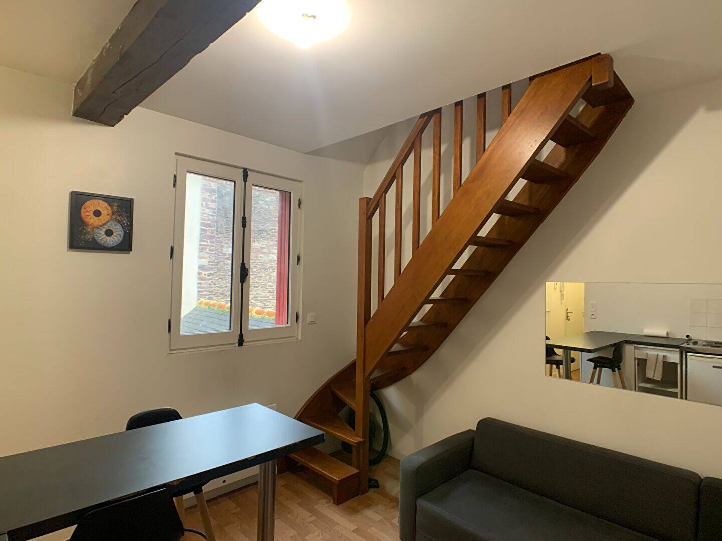 Appartement Rennes 1 pièce(s) 18.5 m2 en Duplex — 1