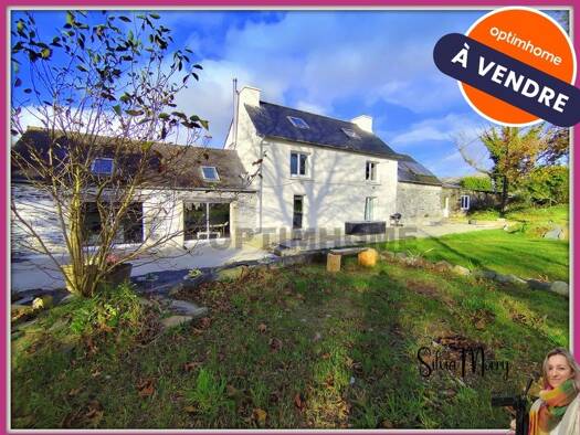 Maison à vendre 373 500 € 8 pièces 4 chambres 187 m² 26 945 m² de terrain Ploudiry 29800