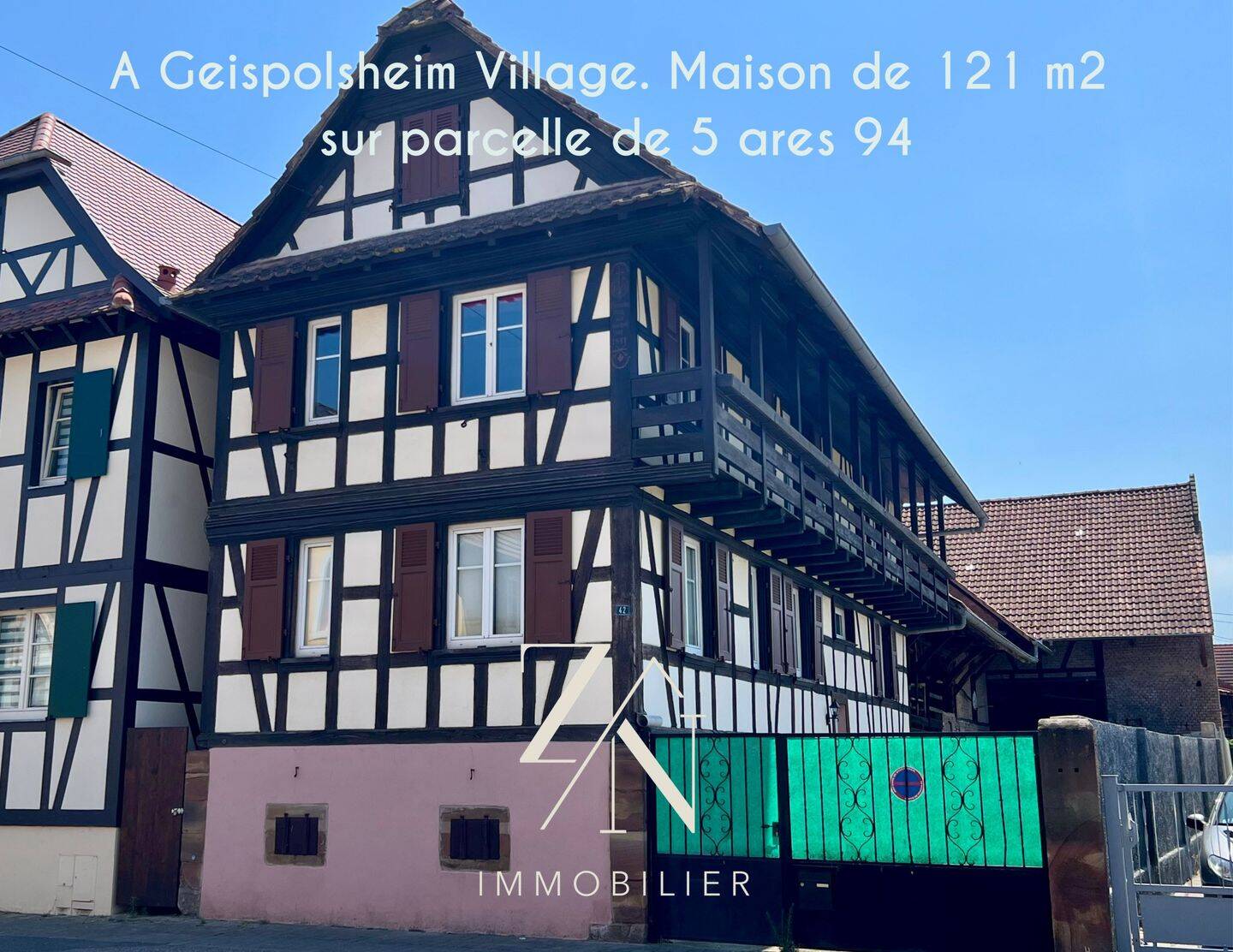 Maison 4 pièces 121 m² · à Geispolsheim · 121 m² · 267 500 €