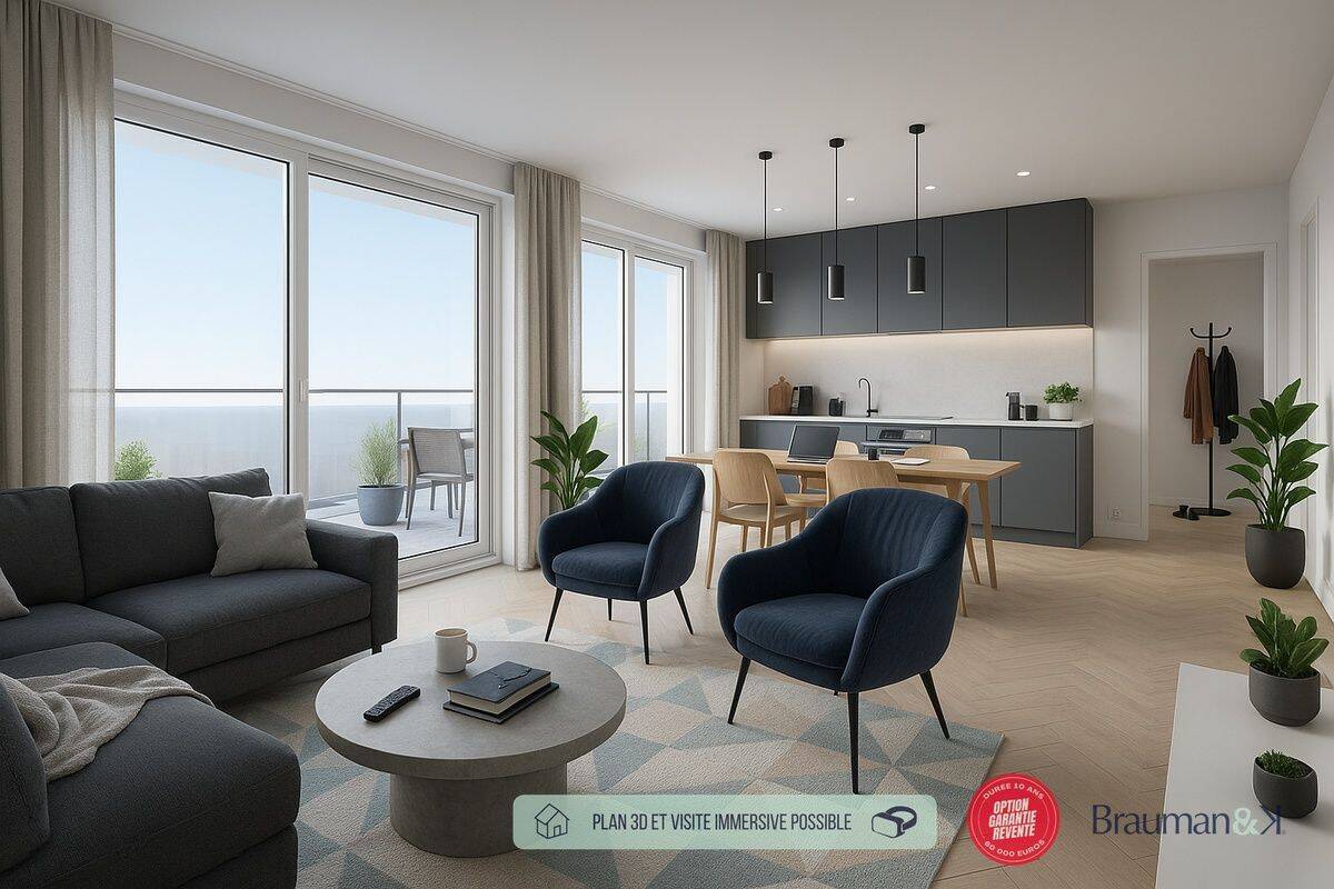 Appartement 4 pièces 76 m² · à Rennes · 76 m² · 284 000 €