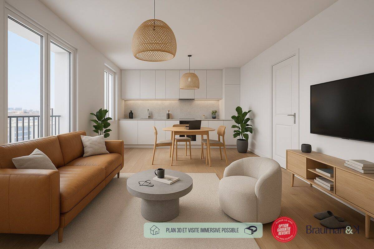 Appartement 3 pièces 60 m² · à Montfermeil · 60 m² · 245 900 €