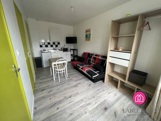 Appartement à louer - logement étudiant 400 € 1 pièce 15,8 m² RDC Aulnoy-lez-Valenciennes 59300