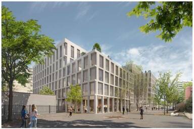 Espace bureau à vendre 24 292 000 € 6 073 m² de bureaux divisible jusqu'à 6 073 m² Villeurbanne 69100