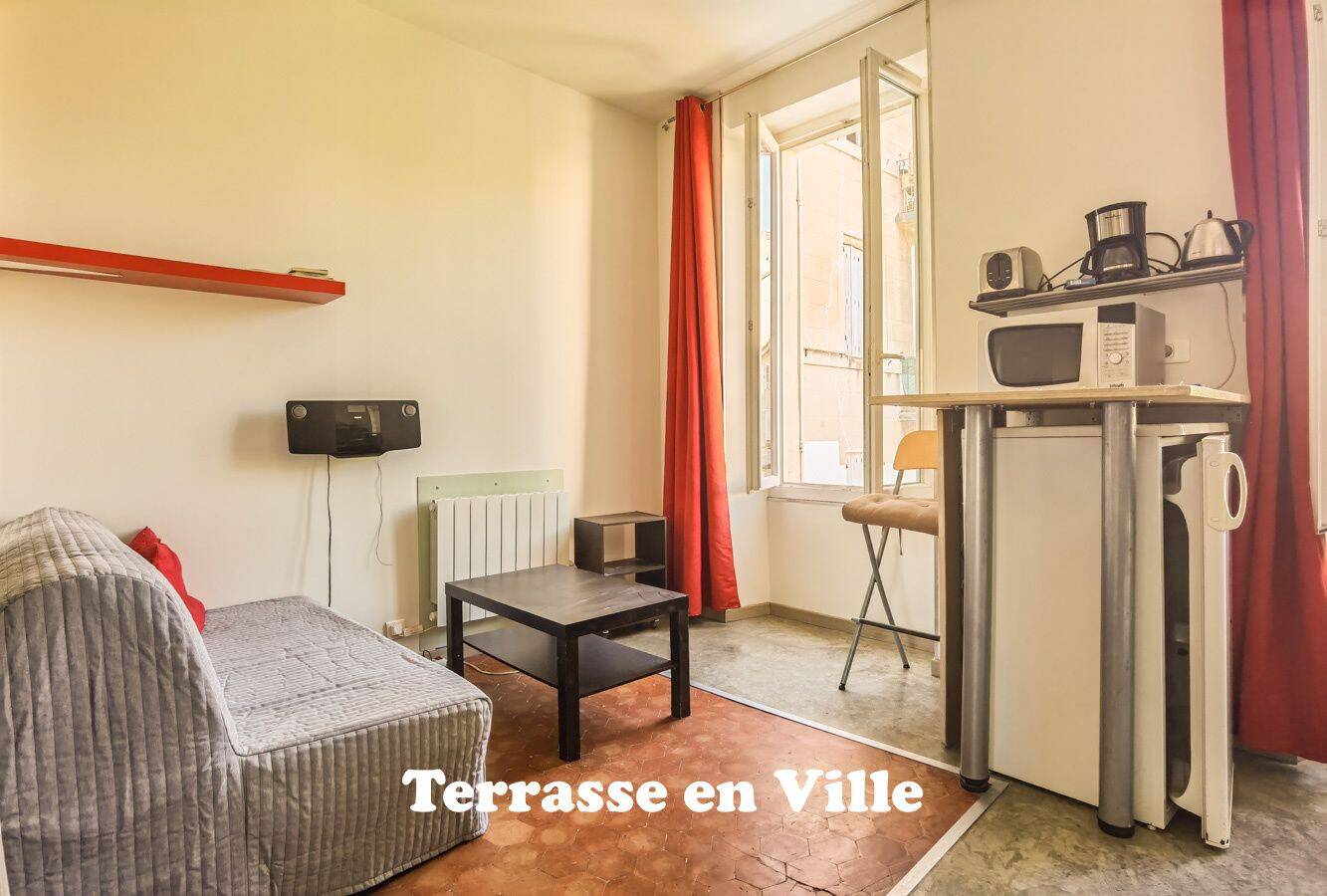 Appartement 1 pièce 23 m² · à Marseille 6ème Arrondissement · 23 m² · 575 €/mois