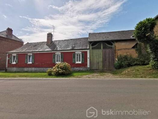 Ferme à vendre 179 000 € 6 pièces 3 chambres 105 m² Franleu 80210