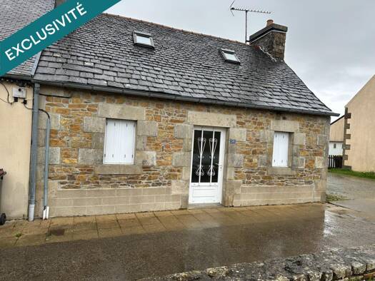 Maison à vendre 69 500 € 2 pièces 1 chambre 48 m² Plouigneau 29610