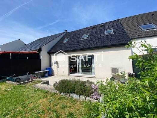 Maison à vendre 187 000 € 3 pièces 2 chambres 70 m² 258 m² de terrain Sources Harnes 62440