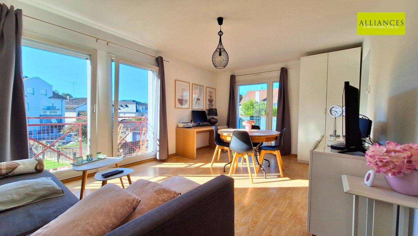 Appartement 2 pièces 50 m² · à Brunstatt-Didenheim · 49,8 m² · 172 800 €
