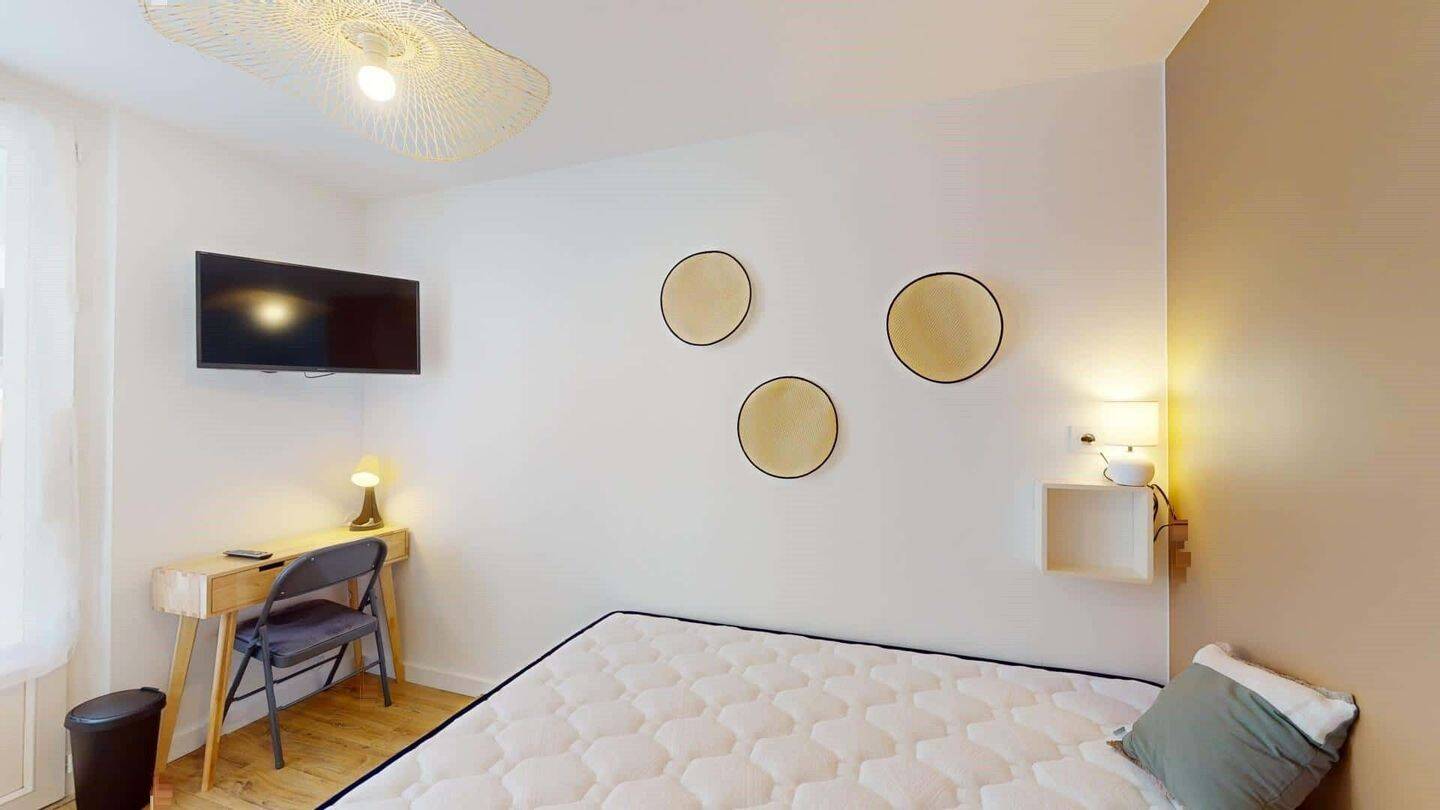 Chambre 1 - LOMBEZ F - Colocation — 1